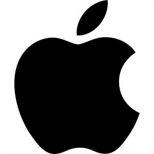 apple logoblack