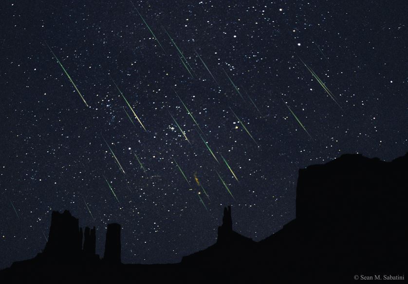 Leonids meteor shower